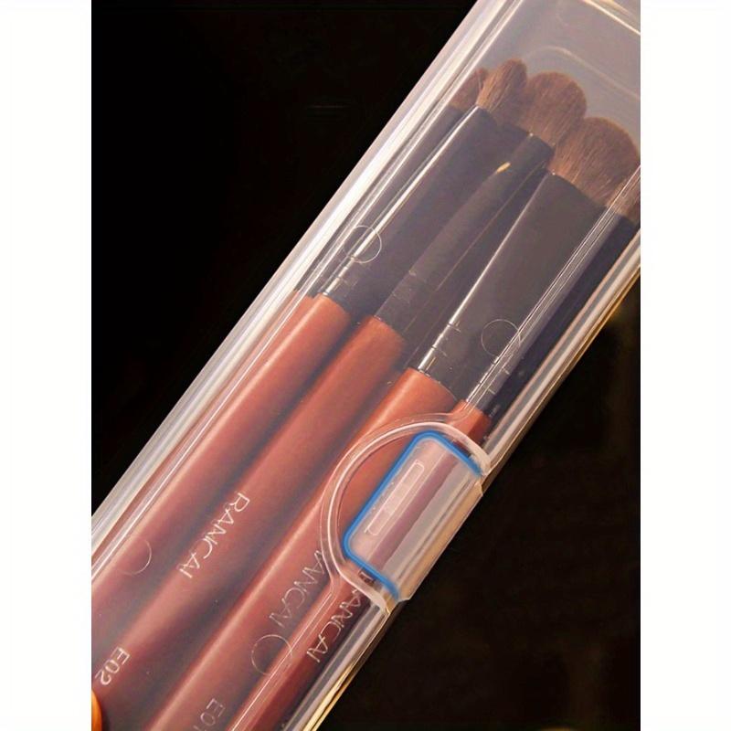 1pc Makeup Box, Modern Clear Portable Case For Home, For Holiday Beach, Bathroom Collection, Bedroom Collection, Large Capacity