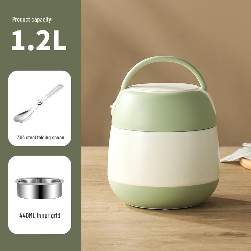 

ZISIZ 3-Layer Insulated Lunch Container
