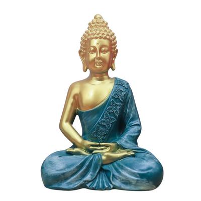 Polymarble Meditating Buddha/Buddh/Gautam Buddha Statue Lord Figurine/Idol/Murti Gift Items Showpiece for Home Decor Latest