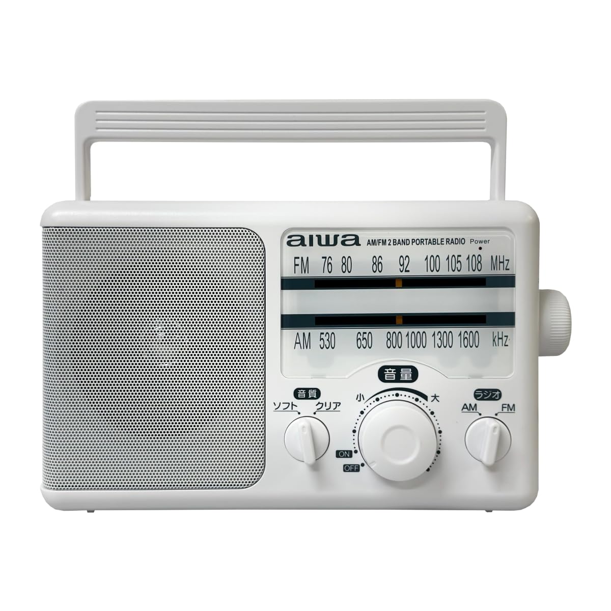 

Портативна домашня радіостанція Aiwa aiwa audio PHR1 White -G (WH)