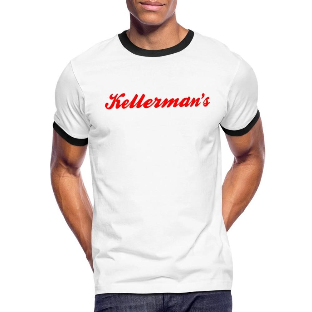 

Kellerman s Mountain Resort Logo | Staff Outfit Men s Ringer T-Shirt L