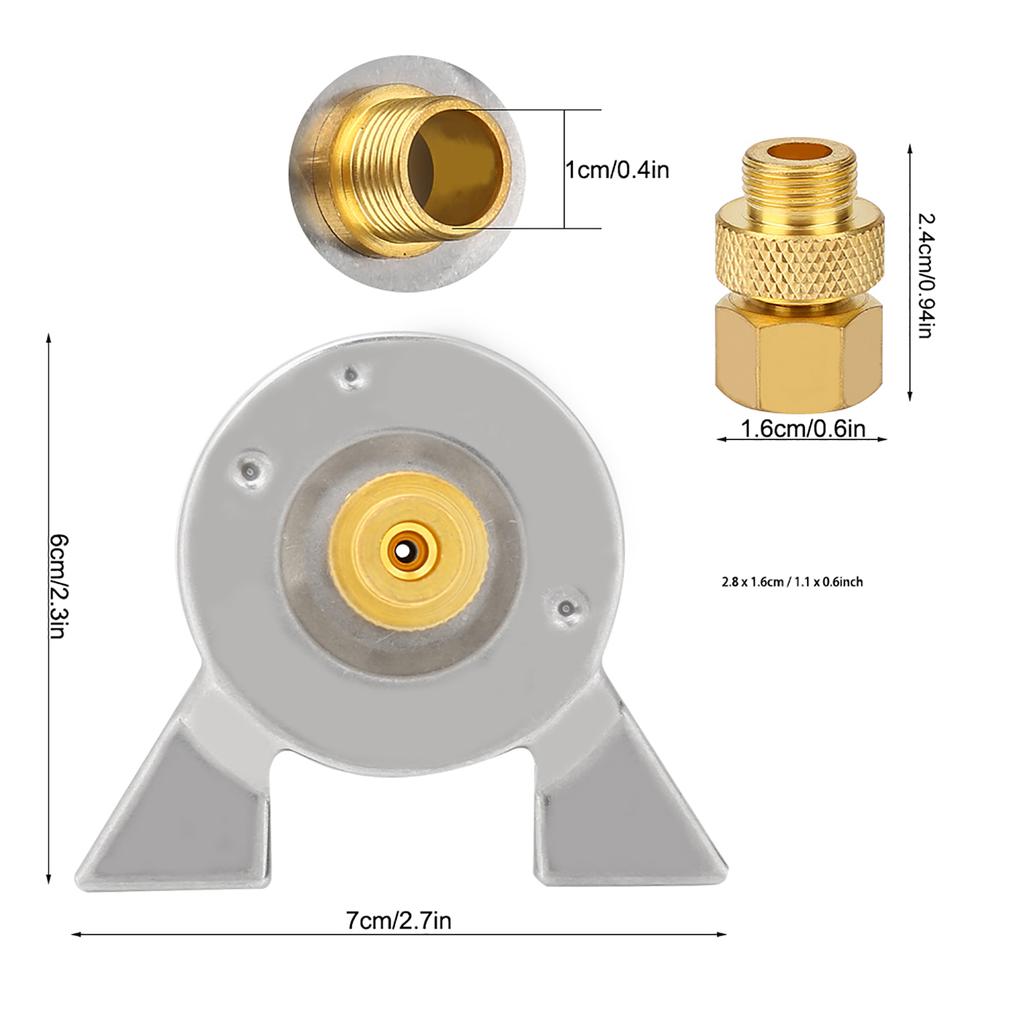 Outdoor Stove Converter Cylinder Gas Adapter