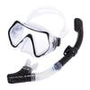 Adult Large-frame Diving Goggles Snorkel Snorkeling Set High-definition Tempered Glass Liquid Silicone Mask Glasses Equipment