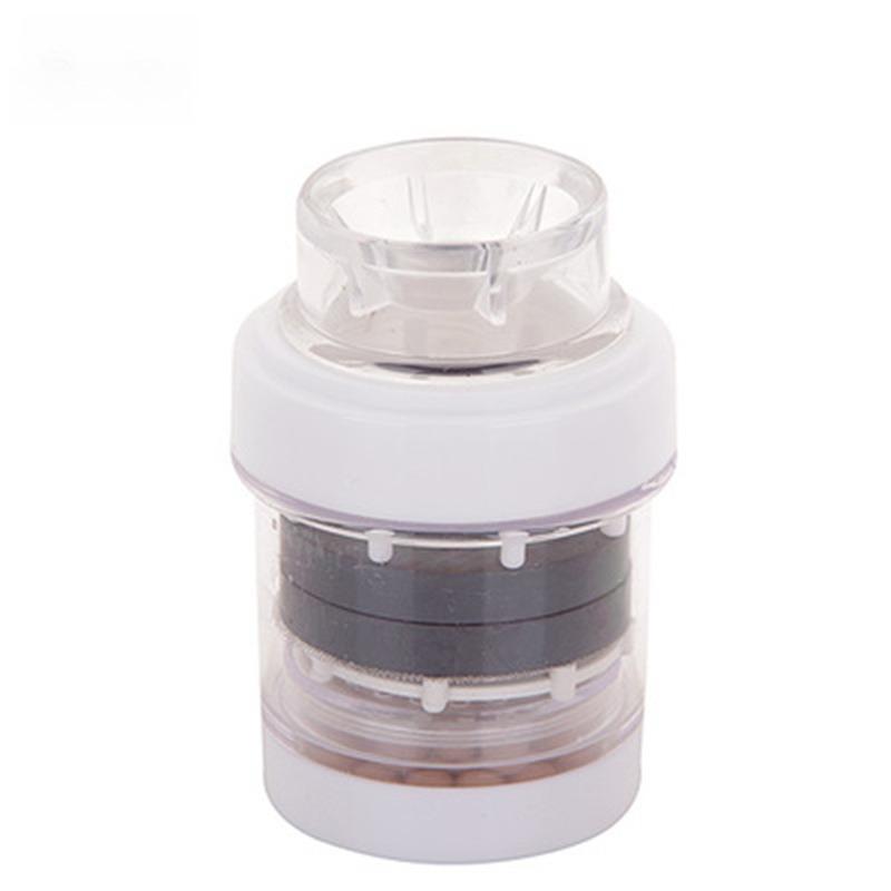 Water Tap Splash Guard Filter, Universal Kitchen Tap Water Extender Water Saver 3.8*7cm белый