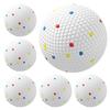 Dog Balls, Set of 6, ETPU, 58 mm Diameter, White