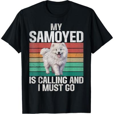 Mój Samoyed woła i muszę iść Koszulka Samoyed