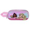 Trousse Double 3D - Barbie Pets - Rose - Taille Unique