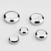 4Pcs Mirror Screw Decorative Cap Nail Cap Brass Golden Silver Bright Surface for Sign Board Diameter 12/14/16/18/20/22mm