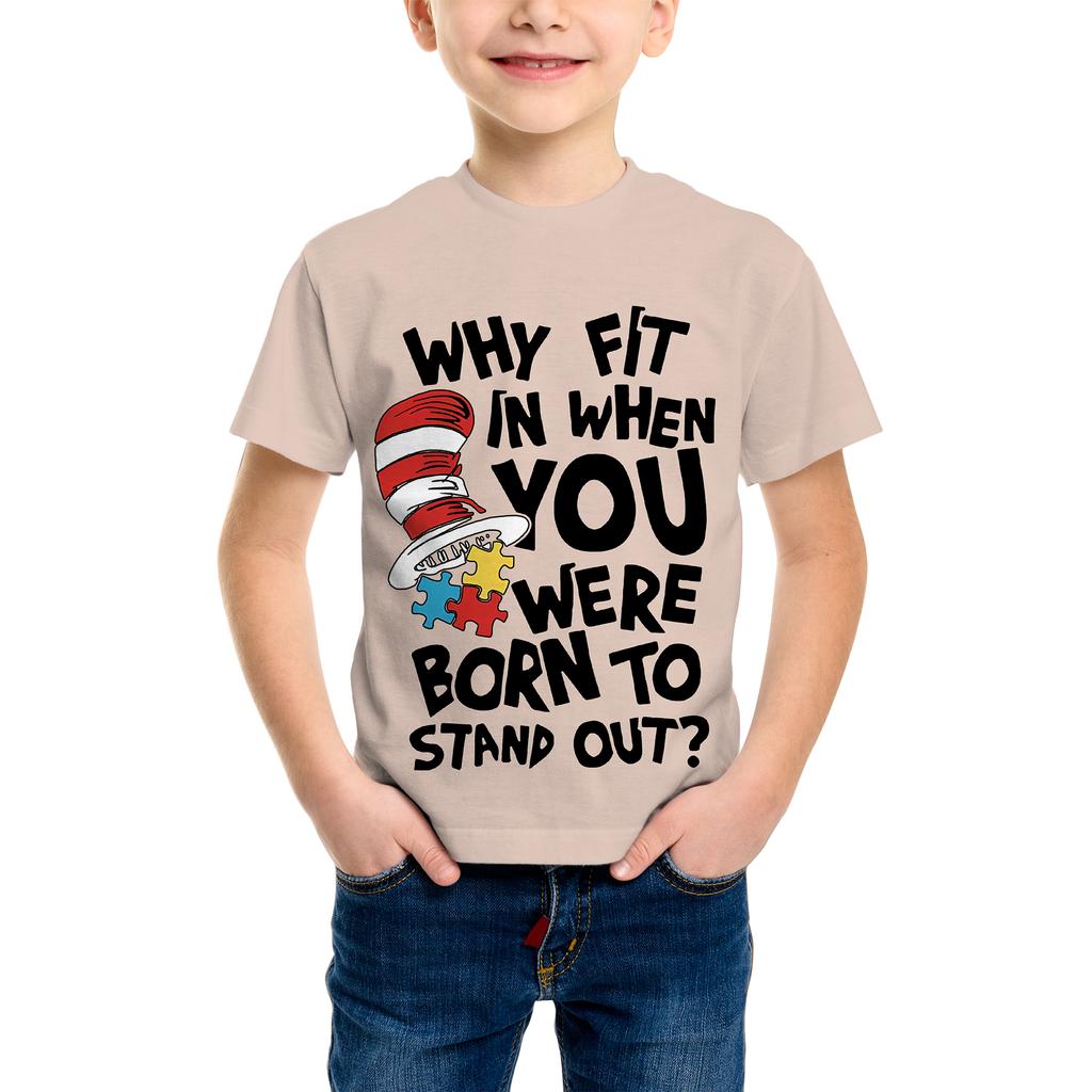 3D Printed T-Shirt - Short Sleeve Crew Neck Casual Streetwear Bike Design for Young People