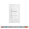 MOES Tuya ZigBee Smart Light Switch US Push Button Wall Switch Work With Alexa Google Home Neutral Wire/No Neutral Wire Required
