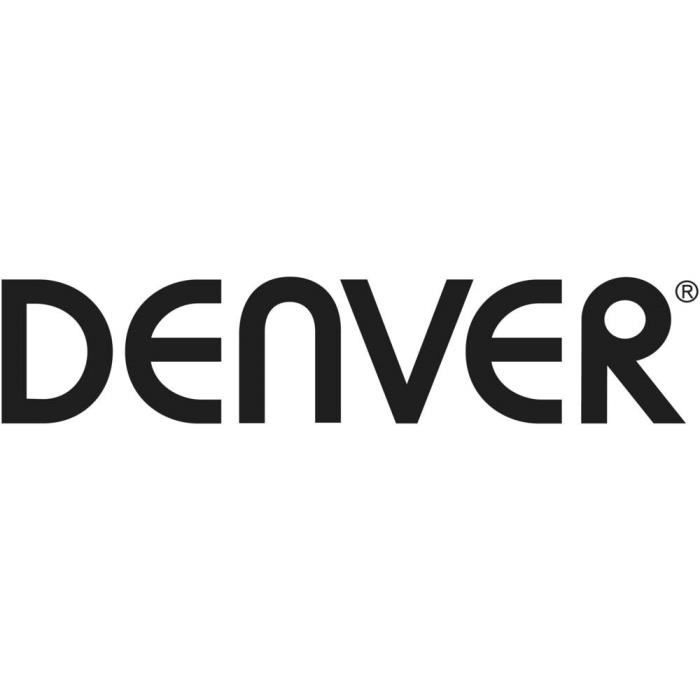 FM Denver TCL-212BT 111141300012 AUX, CD, USB, Bluetooth Lumière Dambiance Gris 1 Pc(s)