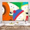 SSouth Cartoon PPark Tapestry Customizable Tapestries Of Various Styleswall Hangings Celebrity Photo Printingwall Hangings