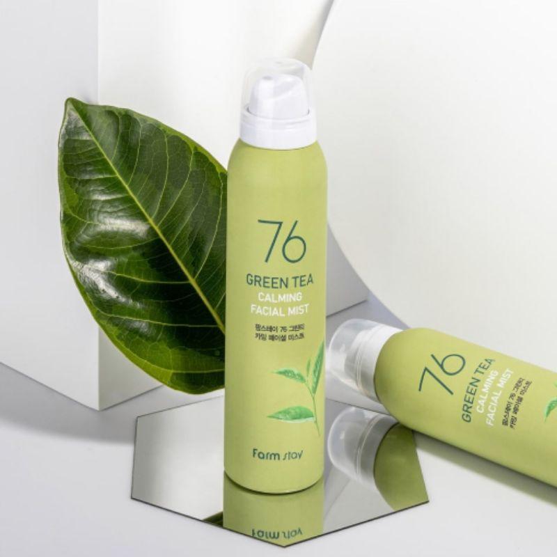 Farmstay 76 Green Tea Calming Facial Mist 120ml