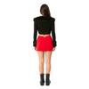 Missy Empire Womens/Ladies Ribbed Bow Detail Mini Skirt