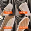 Square Toe Soft Leather Soft Sole Small Leather Shoes for Women French Style Toe Shoes Flat Shoes