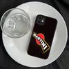 Custodia protettiva opaca a strisce orizzontali M-Martini Racing per iPhone 16 15 14 13 12 11 Pro Max X XS MAX Custodia protettiva