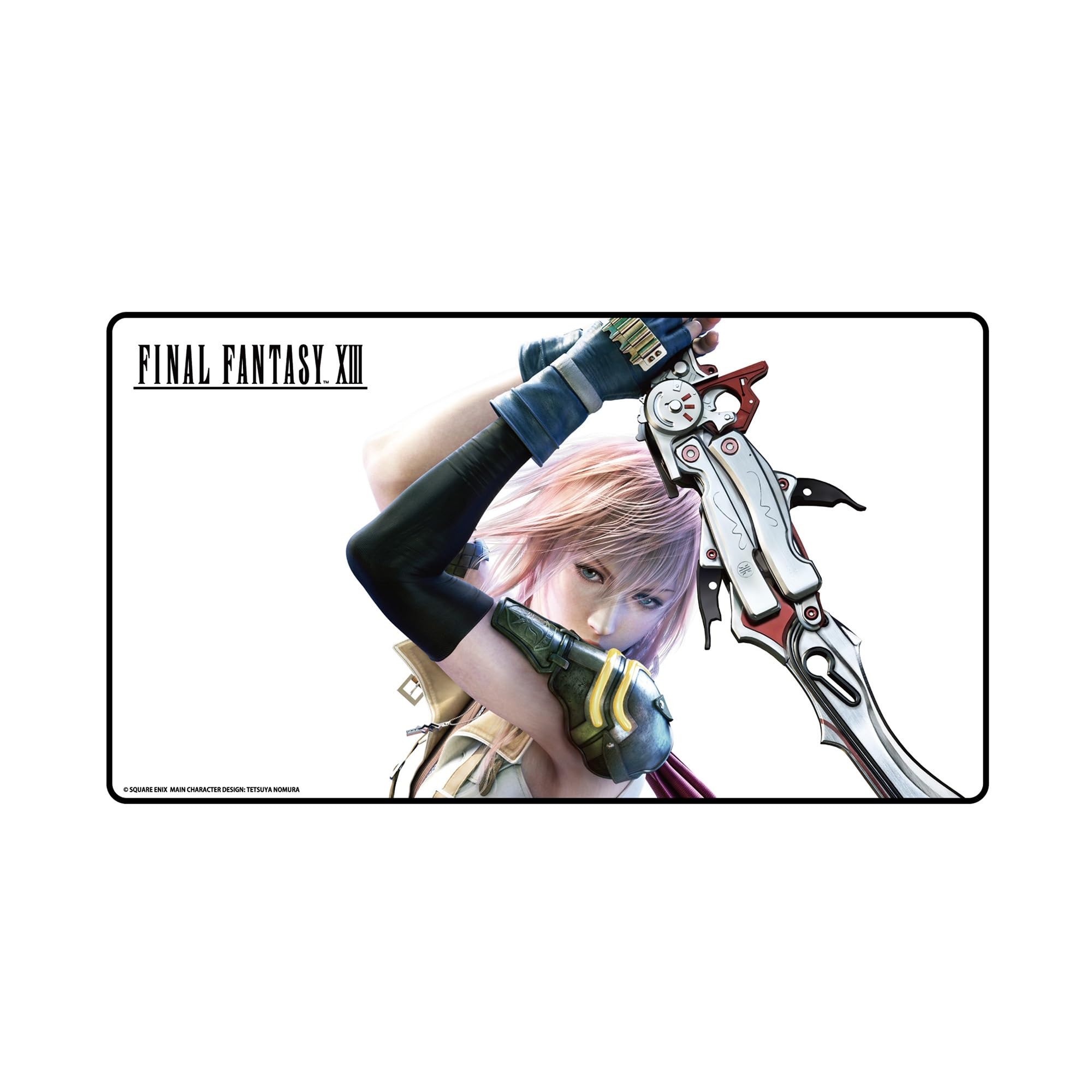 Игровой коврик Final Fantasy XIII Lightning белый