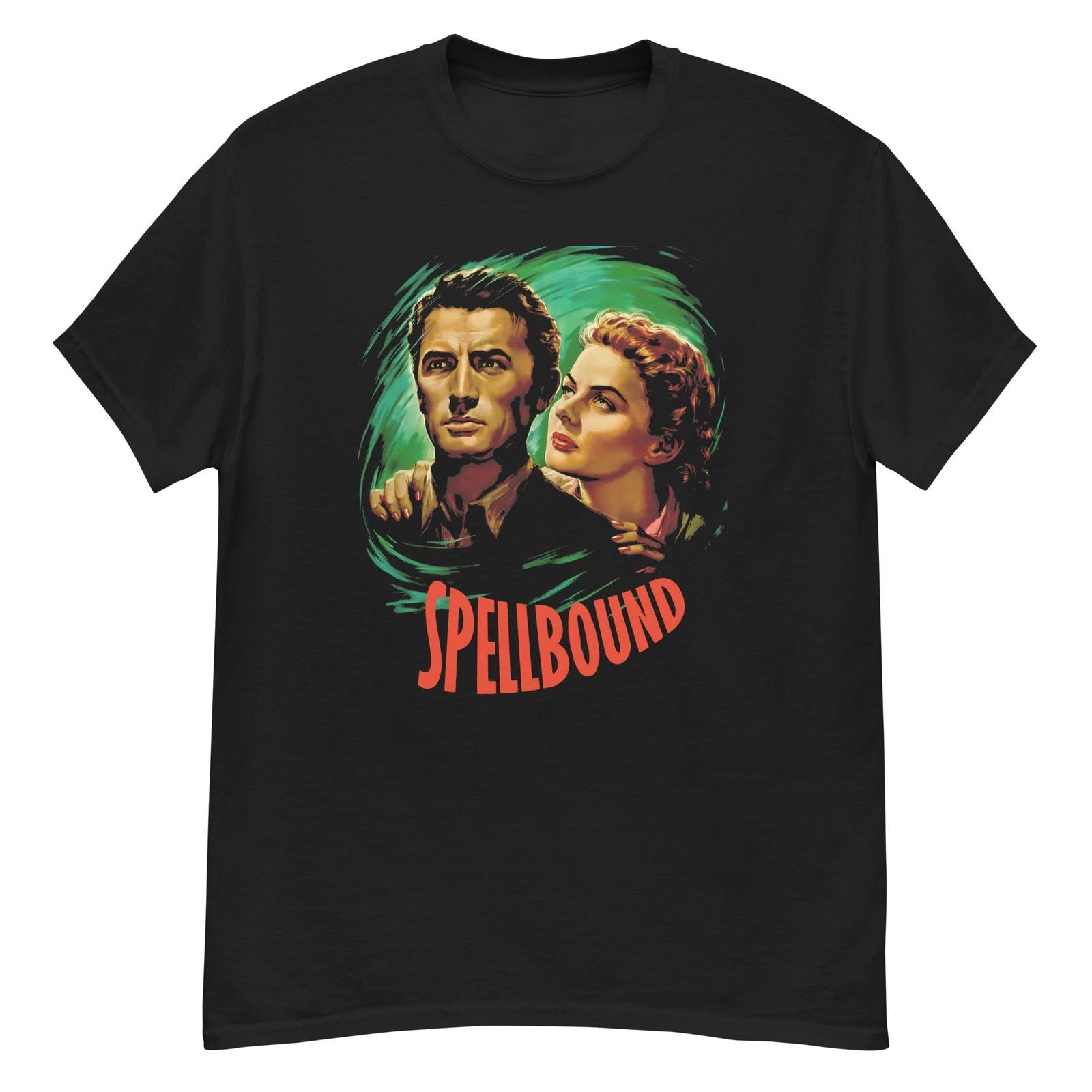 Spellbound cult Hitchcock thriller fan art t-shirt 2XL
