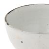 Marui Seito Shigaraki Ware Hechimon Soup Diameter Powdered Iron Bowl, 11cm, Scattering, White, MR-3-4213