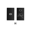 Car NFC Card Key Case Cover Full Shell Leather Keychain Pendant For BYD Tang DM Han EV Song PRO Qin PLUS DMI Key Bag Accessories