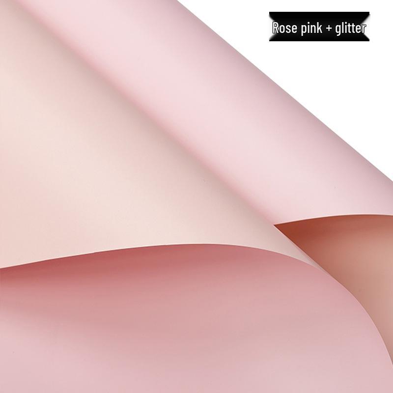 Tweekleurig Bloemenboeket Inpakpapier voor Verse Bloemen - Oya Papier