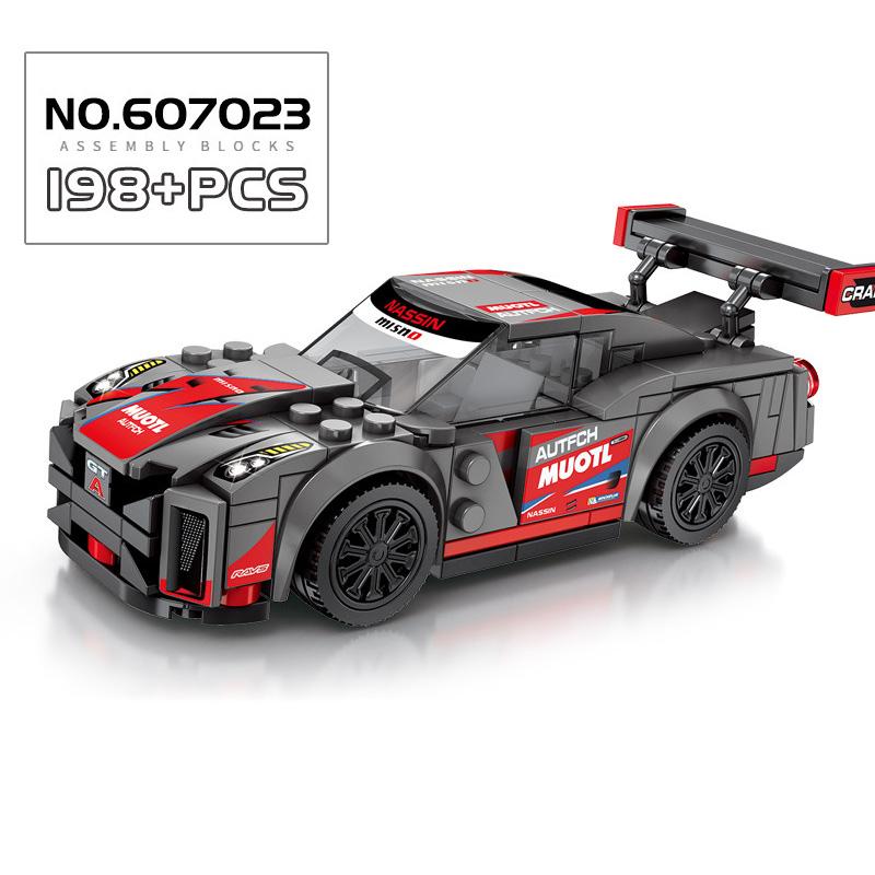 Speed City Racing Car Sports Model Building Blocks Bricks Classic Rally Sports Super Racers Great Vehicles Christmas gift Toys