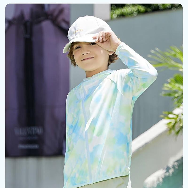 Girls' Summer Tie-Dye Sun Protection Jacket