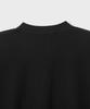 Bellie City Grid Crop Henley Neck Long Sleeve - Black