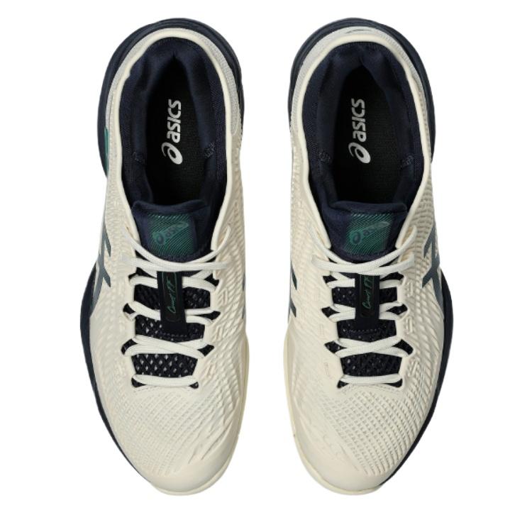 ASICS Court FF 3 Wide Tennis 'Cream Jasper Green' Men's 1041A370-105