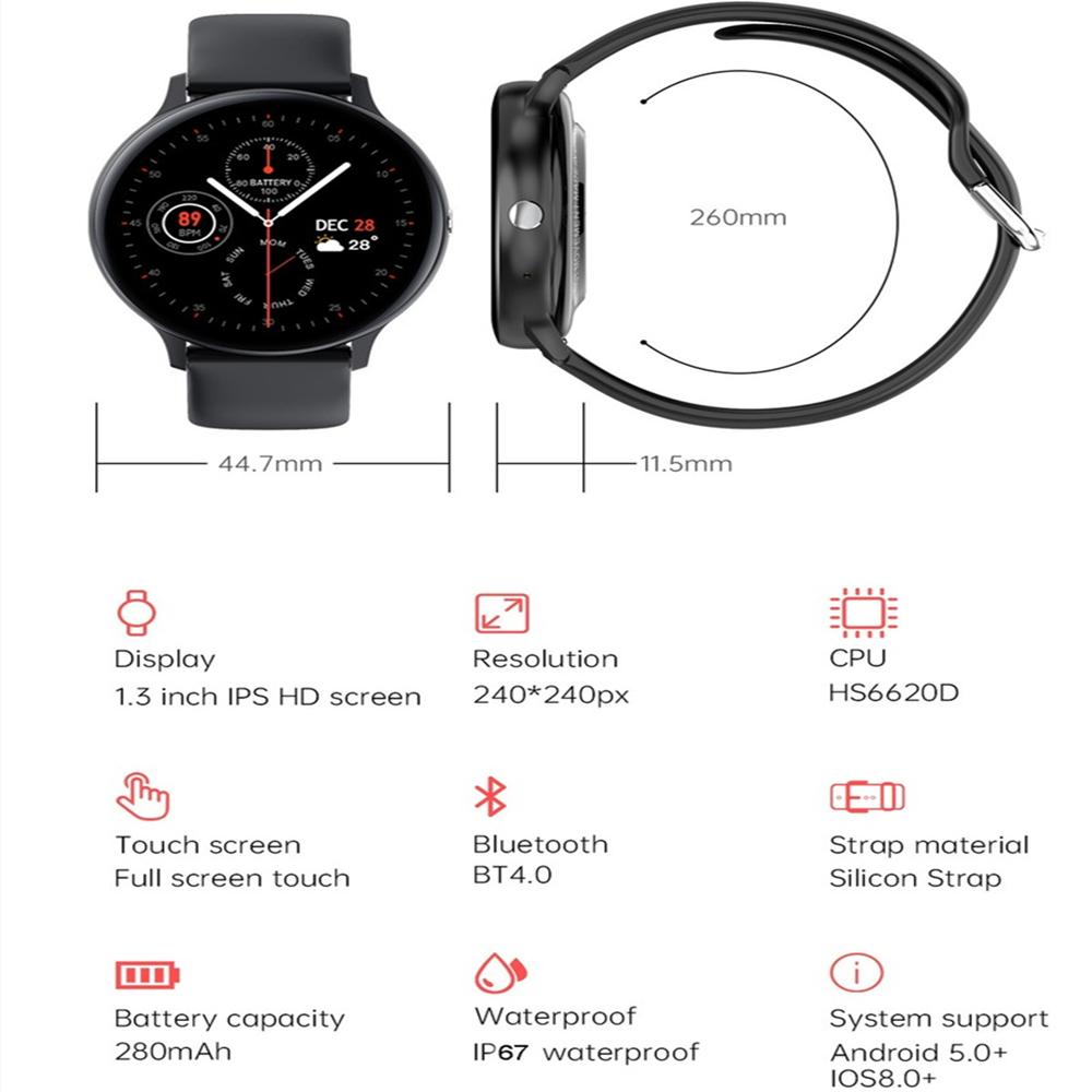 L'ultimo i11 Smart watch uomini e donne bluetooth chiamata  cardiofrequenzimetro musica controllo intelligente orologio fitness  braccialetto rotondo acquista in modo economico — spedizione gratuita,  recensioni reali con foto — Joom