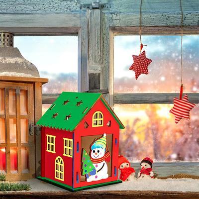 1/3/5PCS Christmas Activities Party Christmas Decorations Parent-Child Games Ornaments DIY Graffiti DIY Educational Toys