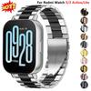 NEW 22mm Bracelet for Redmi Watch 5 Active/Lite Metal Band for Xiaomi Redmi Watch 3 Active/Lite Wristband Stainless Steel Strap