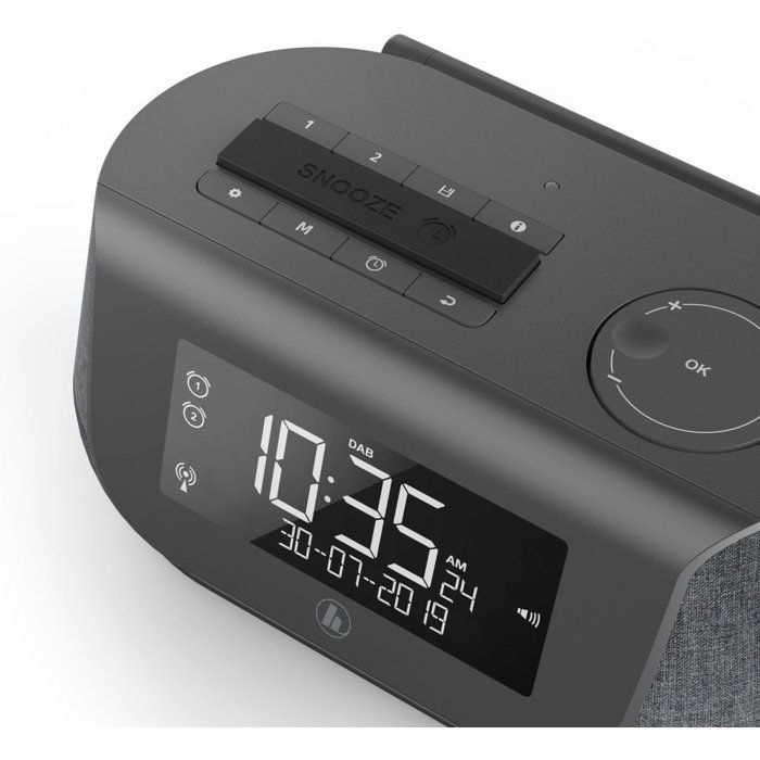 Radio dab+ - hama - dr36sbt - bluetooth - usb - aux - noir