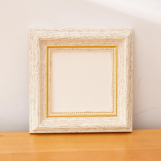 Marco de Pantalla de Arte de Marco Francés Cuadrado Po Marco Minimalista para Pinturas al Óleo