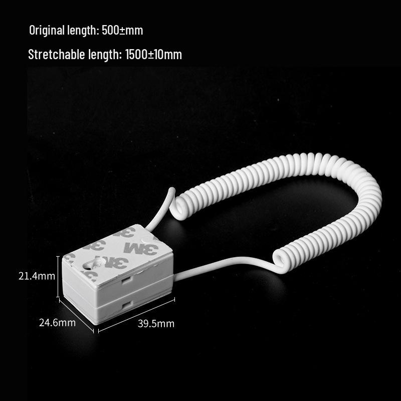 Acrylic Mobile Phone Anti-Theft Display Stand with Chain