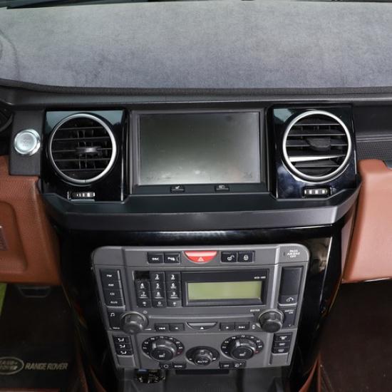 Black Central Control Navigation Storage Box Tray For Land Rover Discovery 3