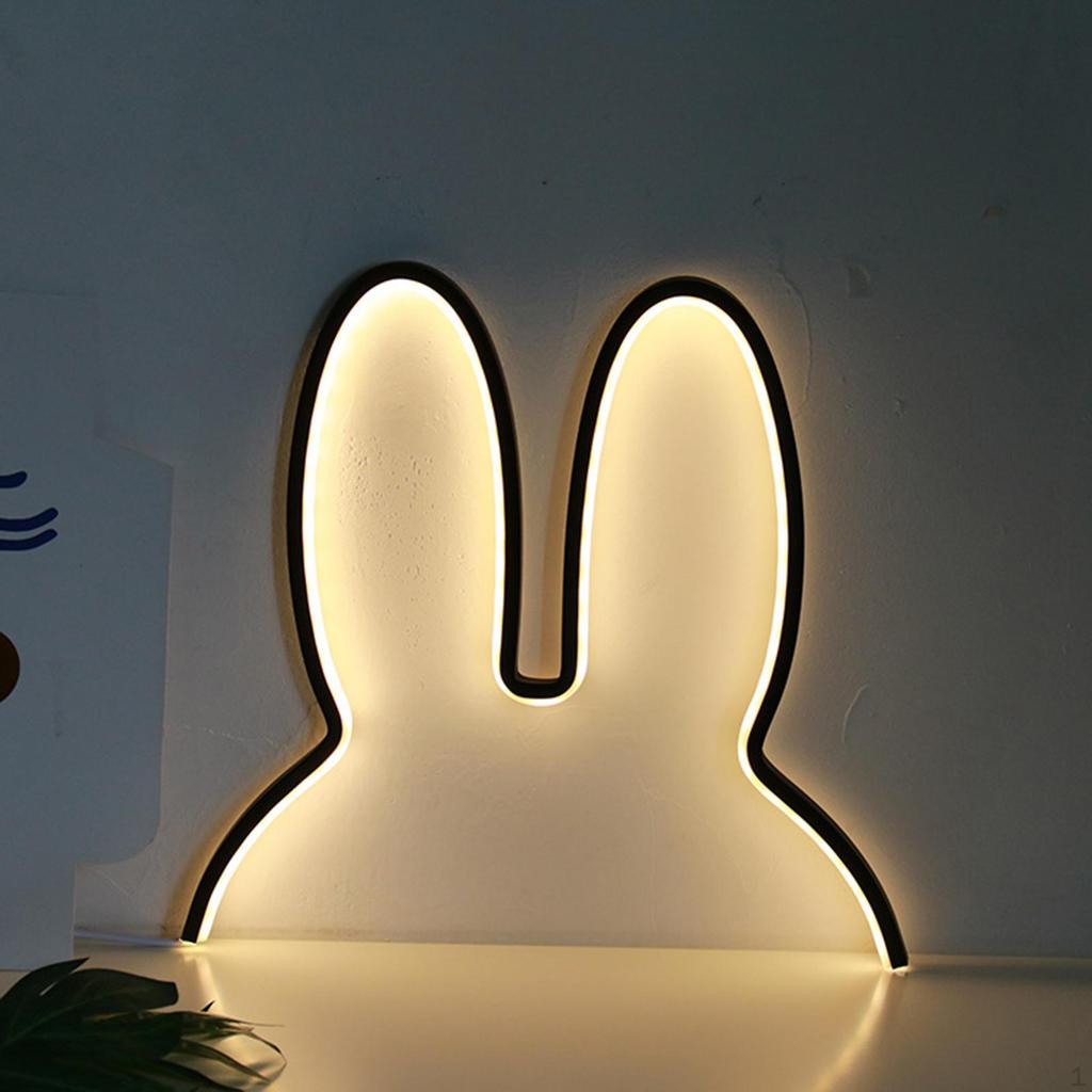 LED Bunny Lamp USB Dimmable Lamps Rabbit Night Light Children Room , ,Holiday ,Nursery Ornament