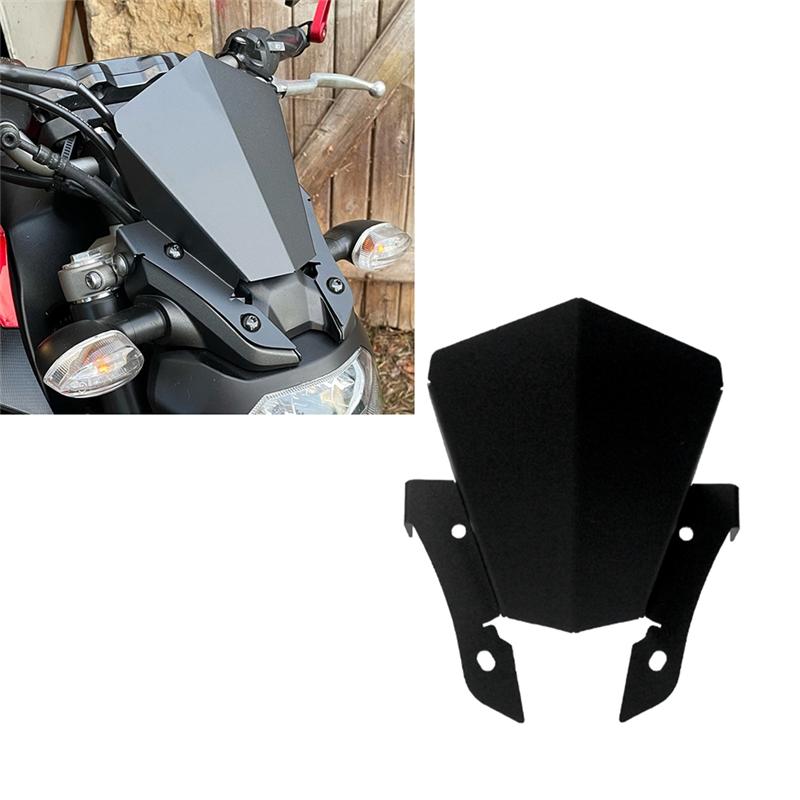 Motorcycle Windshield Panel Wind Deflector Fairing For Yamaha MT-07 FZ-07 2013-2014 Motorcycle Accessories