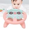 Simulation Steering Wheel Children Early Education Initiation Toy with Base Birthday Gifts