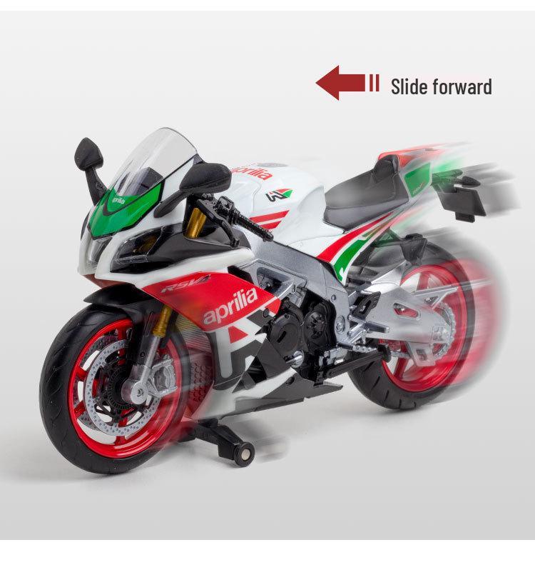 1:12 Scale GSX Alloy Aprilia RSV4 Motorcycle Model Toy