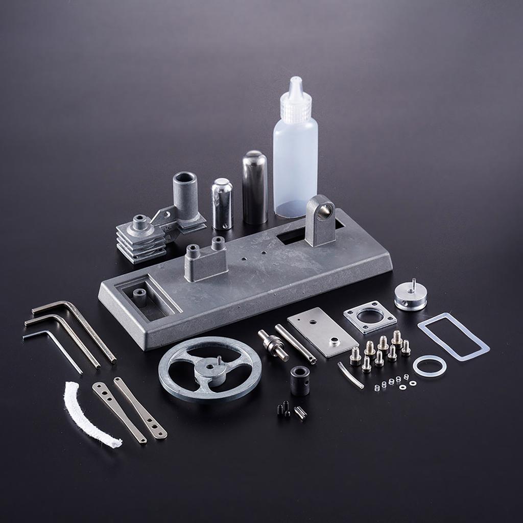 Hot Air Stirling Engine Education Toy Electricity Power Generator Model