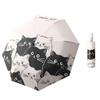 Cats Umbrella Manual/Automatic Large Sunscreen Sunshade Umbrella Sun Rain Parasol
