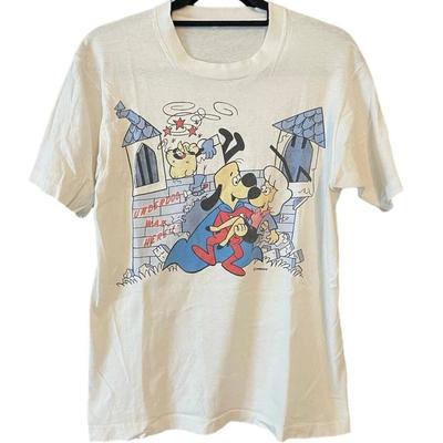 Vintage Underdog Cartoon Grafik T-Shirt Herren T-Shirt Retro 90er TV-Show Geschenk