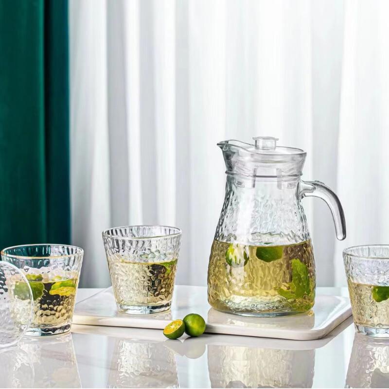 Daoying High-Temperature Resistant Glass Water Pitcher & Tumbler Set
