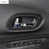 For Honda Vezel HR-V 2014 -  Handle Bowl Steering Wheel Gear Window Lift AC Air Panel Cover Trim Carbon Fiber Accessories