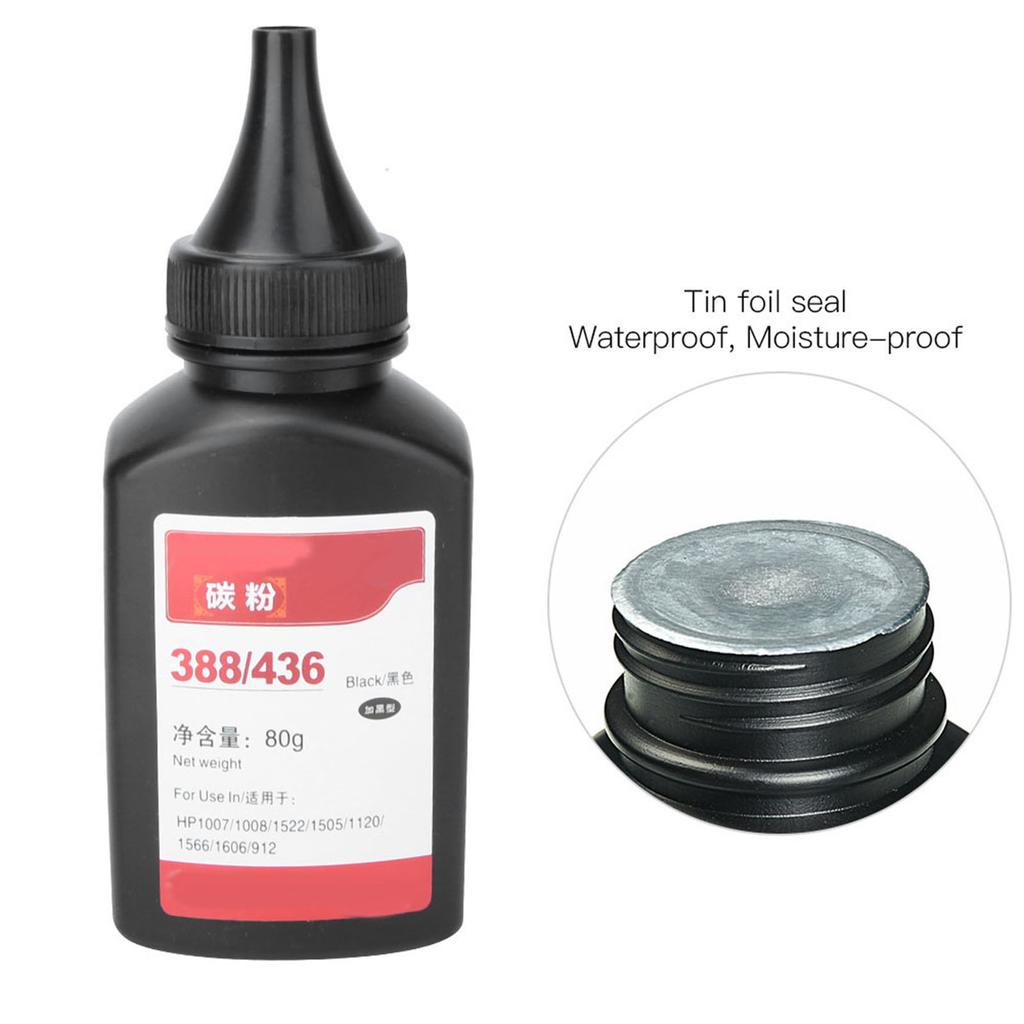 1 Flasche 100g 3,5oz Nachfüll-Tonerpulver passend für HP P1008 M1213 M1136 M1216 P1106 P1107 P1108