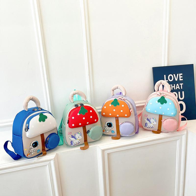 Stylish And Colorful Children's Astronaut Backpack With Breathable Nylon Material And Soft Polyester Lining Perfect For School