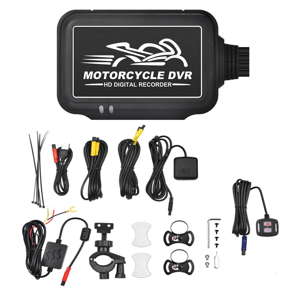 

Мотоциклетная камера WiFi 1080P Водонепроницаемый Широкоугольный Пылезащитный APP Воспроизведение Карта памяти Металлический объектив Видеокамера Рекордер