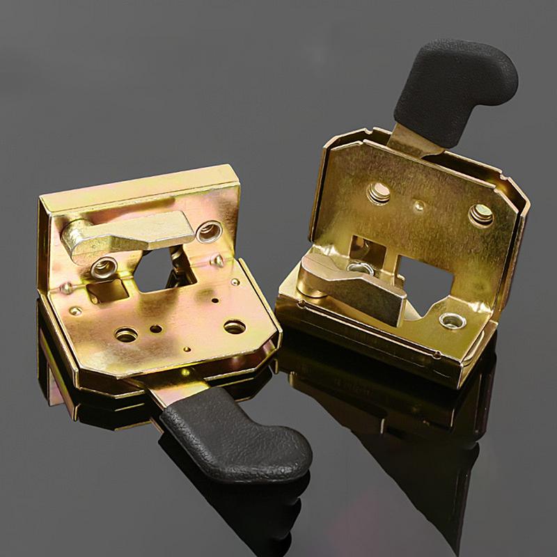 Handle Lock Set For Forklift Door Latch Door Handle Lock Metal Door Hardware Replacement Parts Safety Door Handles Tractor Door