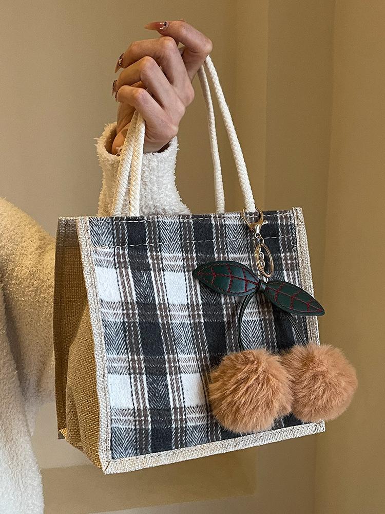 

В этом году популярная сумка для ланча Bento Bag женская сумка через плечо маленькая свежая маленькая женская сумка